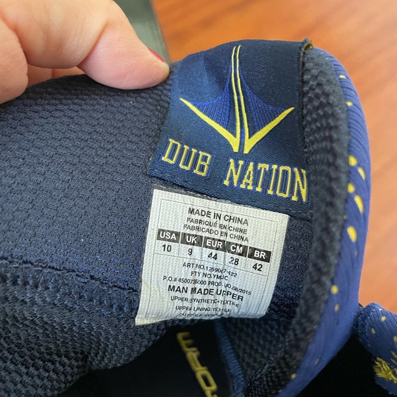 AV UA Curry 2 Dub Nation Away - Picture 5 of 7